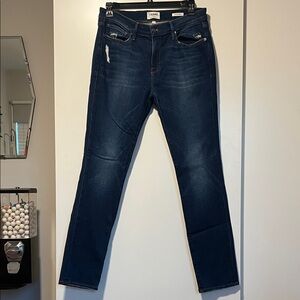 Frame Denim Distressed Indigo Jeans